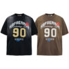 572626153 Spray painting old adhesive fabric embroidery short sleeves