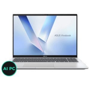 ASUS Vivobook 16 Intel Core Ultra 5 Laptop (16GB, 512GB SSD, Windows 11 Home, 16 inch WUXGA Display, MS Office Home 2024, Cool Silver, 1.88 KG)
