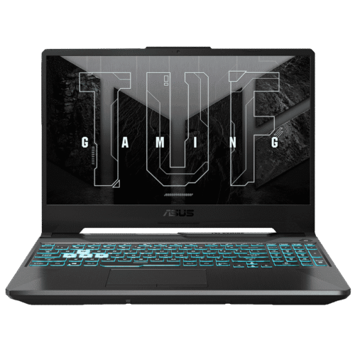 ASUS TUF FA506NCG-HN200WS AMD Ryzen 7 Gaming Laptop (16GB, 512GB SSD, Windows 11 Home, 4GB Graphics, 15.6 inch 144 Hz WUXGA Full HD Display, NVIDIA GeForce RTX 3050, MS Office Home 2024, Graphite Black, 2.3 KG)