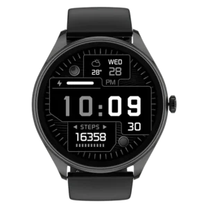 318543_0_UGMGpttvS noise NoiseFit Twist 2 Smartwatch with Bluetooth Calling (36.32mm, AMOLED Display, IP67 Water Resistant, Jet Black Strap)
