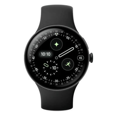319508_0_UBrKz7a93K Google Pixel Watch 4 Wi-Fi+Bluetooth Wear OS 6.0 Smartwatch (41mm AMOLED LTPO Display, Qualcomm Snapdragon W5 Gen 2 Cortex-M55, Health Tracking Insights, Obsidian Active Band)