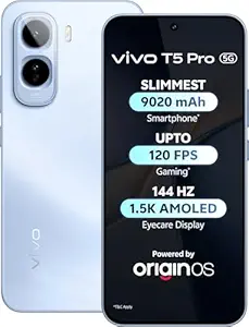 414nR-EcmpL._SY300_SX300_QL70_FMwebp_.webp vivo T5 Pro 5G (Glacier Blue, 8GB RAM, 256GB Storage) | 50MP Camera | 6.83" FHD+ AMOLED Display | Snapdragon 7s Gen 4 | 9020mAh Battery