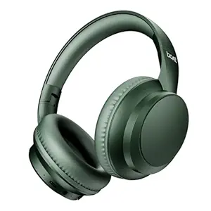 Boat Rockerz 371, 40mm Drivers, 50hrs Battery, 60ms Low Latency, ENx Tech, BT v5.4, Foldable Cups, Voice Assistant, Bluetooth Headphones, Wireless Headphone with Mic (Sage Green)