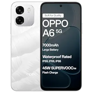 41ro8d2y5PL._SY300_SX300_QL70_FMwebp_.webp Oppo A6 5G (Ice White, 6GB RAM,256GB Storage) with No Cost EMI/Additional Exchange Offers