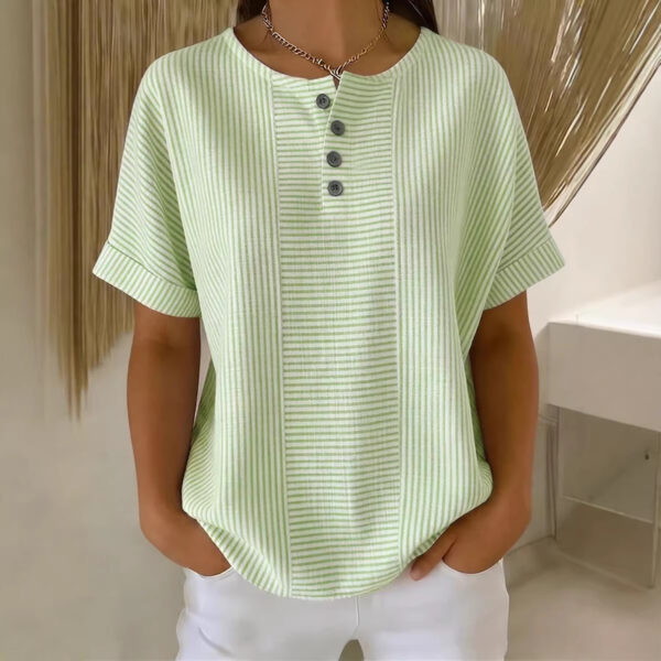 572626132 Striped short sleeved T-shirt