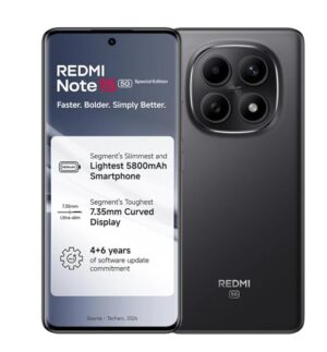 519ldZ5G62L._SX679_.jpg Redmi Note 15 SE 5G Smartphone, Carbon Black, 8GB RAM, 256GB, 5800mAh Battery, IP66 Military Grade