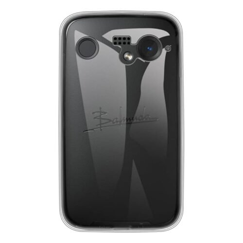 for Balmuda Phone Case, Soft TPU Back Cover Shockproof Silicone Bumper Anti-Fingerprints Full-Body Protective Case Cover for Balmuda Phone (4.90 Inch) (Transparent)