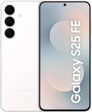 51slyS+uPTL._SX679_ Samsung Galaxy S25 FE 5G (White, 8GB RAM, 128GB Storage) | Exynos 2400 Deca Core Processor | 50MP Triple Camera | 6.7-inch Dynamic AMOLED 2X Display | 4900mAh Battery | AI Features Enabled Smartphone