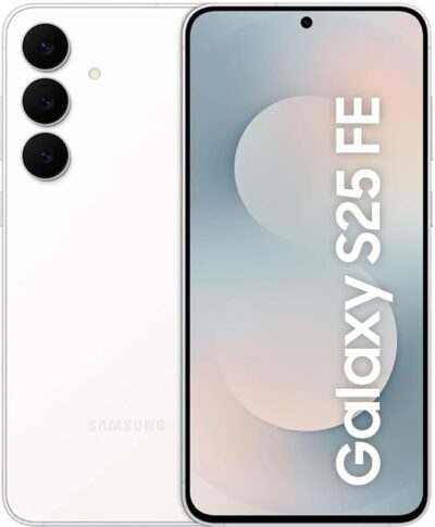 51slyS+uPTL._SX679_ Samsung Galaxy S25 FE 5G (White, 8GB RAM, 128GB Storage) | Exynos 2400 Deca Core Processor | 50MP Triple Camera | 6.7-inch Dynamic AMOLED 2X Display | 4900mAh Battery | AI Features Enabled Smartphone