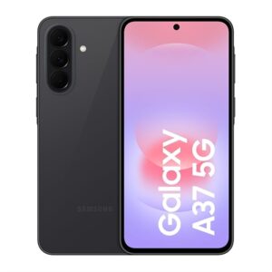 6103ajTI0-L._SX679_.jpg Samsung Galaxy A37 5G (Awesome Charcoal, 8GB RAM, 128GB Storage), Agentic AI, Triple Camera with Nightography Video, 2 Days Battery Life, 6 Gen OS Upgrades, IP68, 7.4mm Sleek, with No Cost EMI