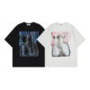 572626173 Cat printed short sleeved T-shirt