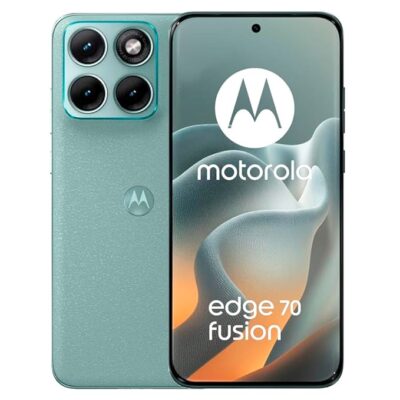 61GF9T7Z5lL._SX679_.jpg Motorola Edge 70 Fusion 5G (Pantone Blue Surf, 8GB RAM, 256GB Storage) | Snapdragon 7s Gen 4 Processor | 50MP Sony LYTIA Camera | 6.78" 144Hz AMOLED Display | 7000mAh Battery | 68W Fast Charging