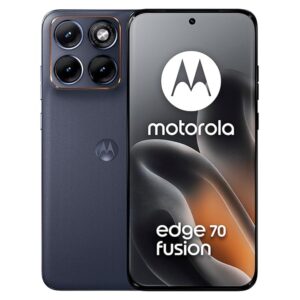 61JrgtG48jL._SX679_.jpg Motorola Edge 70 Fusion (Pantone Silhouette, 8GB RAM, 256GB Storage) | 6.78" 144Hz 1.5K AMOLED Display | Snapdragon 7s Gen 4 | 50MP Sony LYTIA 710 OIS | 7000mAh Battery | 68W TurboPower |