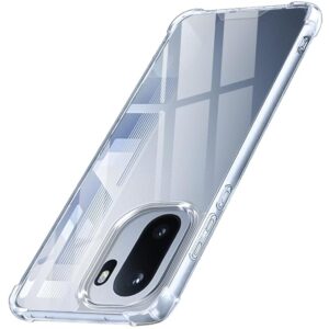 TheGiftKart for OnePlus 15R Case | Shockproof Clear Hard Back Cover | Raised Bumps for Camera & Screen Protection | Hybrid 360 Degree Protection OnePlus 15R Back Cover (PC & TPU, Transparent)