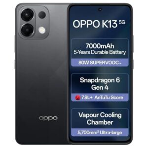 61WcIzcIQYL._SX679_.jpg OPPO K13 5G (Prism Black, 8GB RAM 256GB Storage)