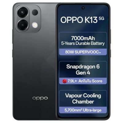 61WcIzcIQYL._SX679_.jpg OPPO K13 5G (Prism Black, 8GB RAM 256GB Storage)