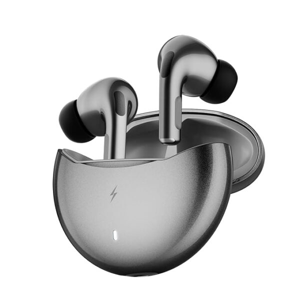 61XsmZnXVcL._SX679_.jpg Fire-Boltt Aero TWS Earbuds Custom EQ, Wireless Bluetooth 5.4, Music & App Support, 50H Playtime, Fast Charging Case, 50ms Low Latency for Gaming, Touch Controls, IPX4 Waterproof, Clear Calls - Blackk