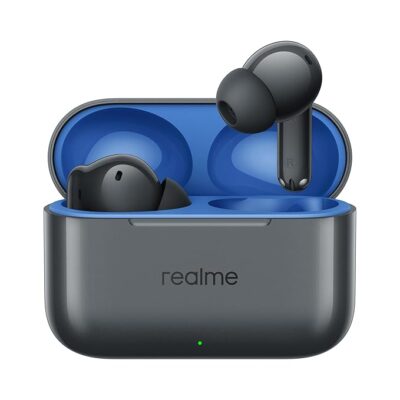 61Zpw29IwPL._SX679_ realme Buds T200 True Wireless Earbuds with Hi-Res Audio, 12.4mm Dynamic Bass Drivers, 32 dB ANC, Quad Mic, 45ms Latency, Upto 50 Hrs Playback, Fast Charge, IP55 Rated, BT 5.4 (Mystic Grey)