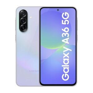 61xcVjpqB-L._SX679_.jpg Samsung Galaxy A36 5G (Awesome Lavender, 8GB, 128GB) | Awesome Intelligence: Circle to Search, Intelligent Editing | Awesome 4nm Snapdragon Processor | Flagship Grade Selfie Camera