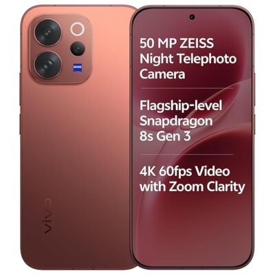 71w5ntQwF9L._SX679_.jpg vivo V70 Elite 5G (Passion Red, 8GB RAM, 256GB Storage) with No Cost EMI/Additional Exchange Offers