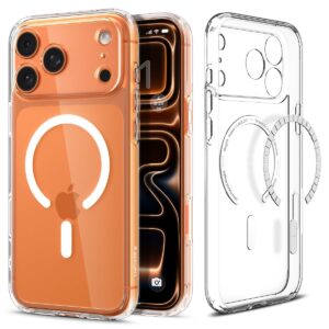 Spigen Ultra Hybrid Back Cover Case Compatible with iPhone 17 (TPU + Poly Carbonate | Crystal Clear)