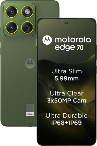 Motorola Edge 70 (Bronze Green, 8GB RAM, 256GB Storage)