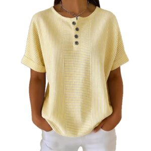 572626128 Striped short sleeved T-shirt