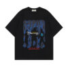 572626180 Graffiti letter printed short sleeved T-shirt