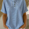 572626135 Striped short sleeved T-shirt