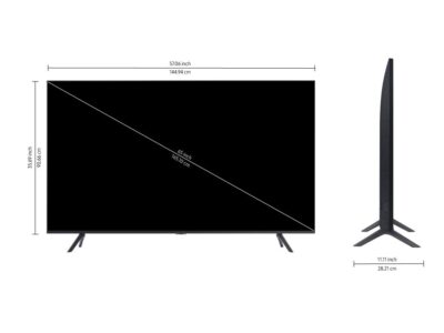 Version 1.0.0 Samsung 163 cm (65 inches) Wondertainment Series 4K Ultra HD LED Smart TV UA65TUE60AKBXL (Titan Gray)