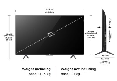 Version 1.0.0 TCL 139 cm (55 inches) 4K Ultra HD Smart QLED Google TV 55P71K