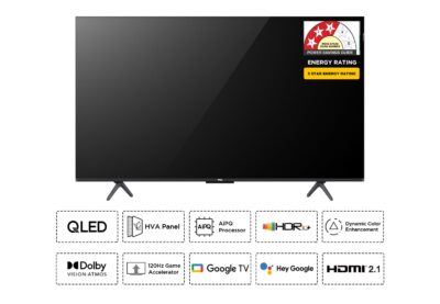 Version 1.0.0 TCL 139 cm (55 inches) 4K Ultra HD Smart QLED Google TV 55P71K
