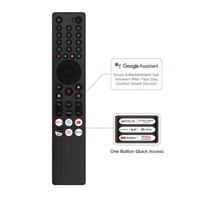 61ipOmU-q-L._SL1500_.jpg TCL 139 cm (55 inches) 4K Ultra HD Smart QLED Google TV 55P71K