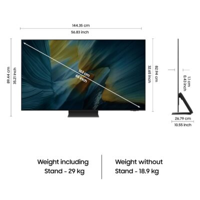 71cqWK8JRL._SL1500_.jpg Samsung 163 cm (65 inches) 4K Ultra HD Smart OLED TV QA65S95FAULXL