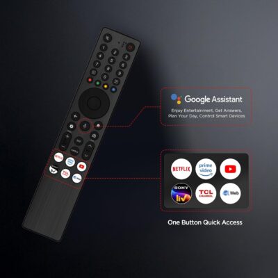 TCL 248 cm (98 inches) 4K Ultra HD Smart QLED Google TV 98P8K