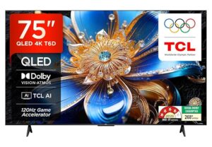 71iAaS0dWfL._SX679_.jpg TCL 189 cm (75 inches) 4K UHD Smart QLED Google TV 75T6D