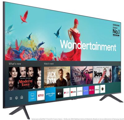 Version 1.0.0 Samsung 163 cm (65 inches) Wondertainment Series 4K Ultra HD LED Smart TV UA65TUE60AKBXL (Titan Gray)