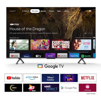 812jPZFCiwL._SL1500_.jpg TCL 139 cm (55 inches) 4K Ultra HD Smart QLED Google TV 55P71K