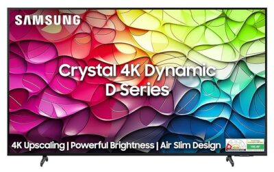 817rSMX4oEL._SX679_.jpg Samsung 108 cm (43 inches) D Series Brighter Crystal 4K Dynamic Ultra HD Smart LED TV UA43DUE80AKLXL (Titan Gray)