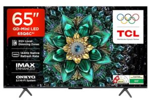 818vnFP09yL._SX679_.jpg TCL 164 cm (65 inches) 4K UHD Smart QD-Mini LED Google TV 65Q6C