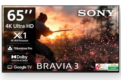 81F8ezikv-L._SX679_.jpg Sony BRAVIA 3 Series 164 cm (65 inches) 4K Ultra HD AI Smart LED Google TV K-65S30B (Black)