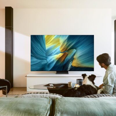 81GRmOU7uLL._SL1500_.jpg Samsung 163 cm (65 inches) 4K Ultra HD Smart OLED TV QA65S95FAULXL