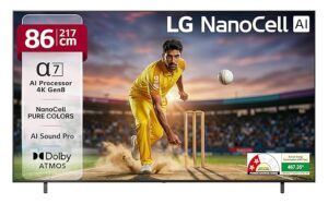 81NvYasCdaL._SX679_.jpg LG 217 cm (86 Inches) Nano 85A Series 4K UHD Smart TV 86NANO85A6A