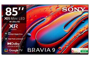 81cq5yf2XpL._SL1500_.jpg Sony BRAVIA 9 Series 215 cm (85 inches) 4K Ultra HD AI Smart Mini LED Google TV K-85XR90 (Black)