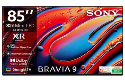 81cq5yf2XpL._SL1500_.jpg Sony BRAVIA 9 Series 215 cm (85 inches) 4K Ultra HD AI Smart Mini LED Google TV K-85XR90 (Black)