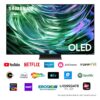 81jk05o-eQL._SL1500_.jpg Samsung 163 cm (65 inches) 4K Ultra HD Smart OLED TV QA65S90DAULXL (Graphite Black)