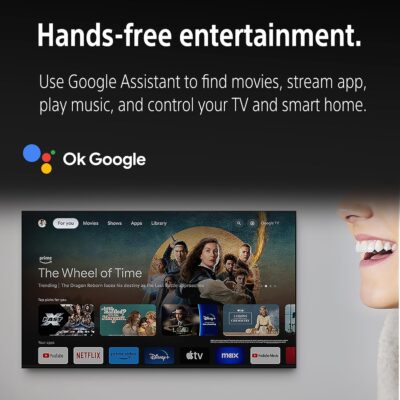 Sony BRAVIA 3 Series 215 cm (85 inches) 4K Utra HD AI Smart LED Google TV K-85S30 (Black)