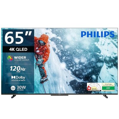 Philips 165 cm (65 inches) 8100 Series 4K Ultra HD Smart QLED Google TV 65PQT8100/94