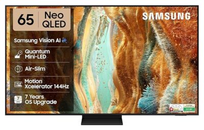 91QNbEAxaGL._SX679_.jpg Samsung 163 cm (65 inches) 4K Ultra HD Mini-LED Neo-QLED Smart TV QA65QN70FAULXL